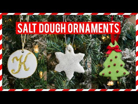HOW TO MAKE CHRISTMAS SALT DOUGH ORNAMENTS | Simply Dovie