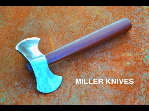 Forging a Double Headed Throwing Axe from a Hammer