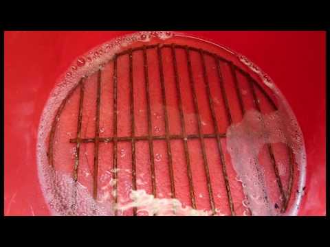 How to clean your BBQ grill and metal parts of rust dont for get to subscribe