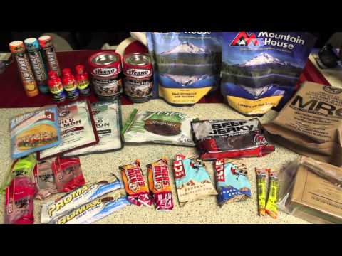 Food For Your Bug Out Bag