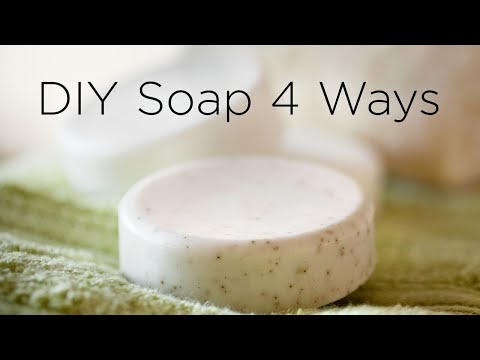 How to Make Soap at Home - 4 Ways
