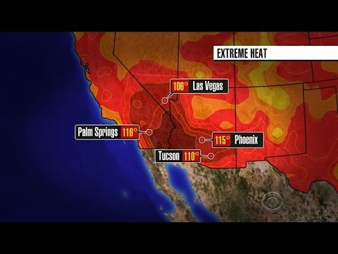 Heat wave hits the West