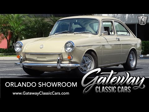 1968 Volkswagen Type III Fastback For Sale Gateway Classic Cars Orlando #1901