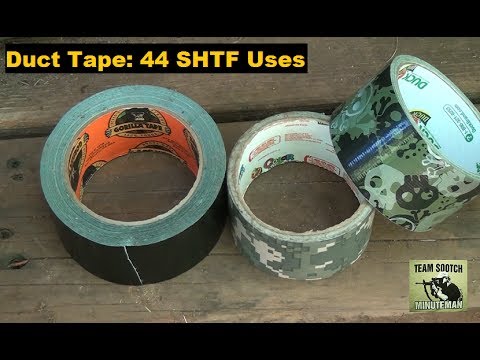 Duct Tape: 44 SHTF Uses