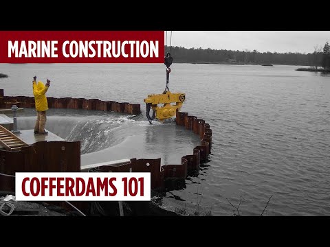 Cofferdams Uses, Types, Construction, and Removal | Marine Construction Series #4