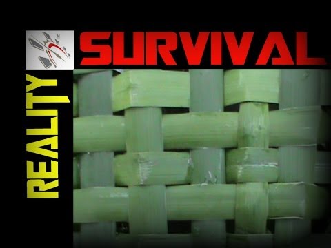 Primitive Survival Skills: How To Weave Cattails