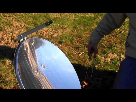 Parabolic Solar Cooker Test