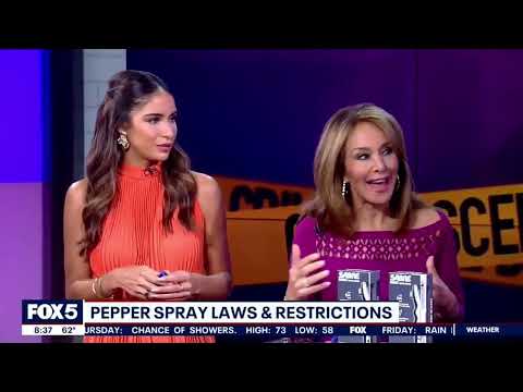 Good Day New York Features SABRE - Is Pepper Spray Legal in New York?