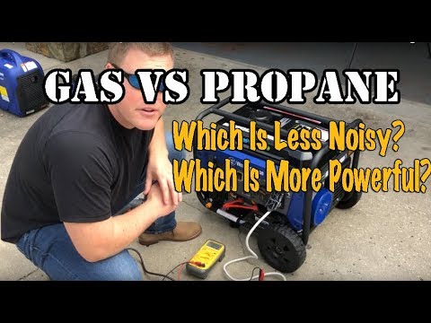 Gasoline Vs Propane Generator Noise &amp; Load Testing, Is Propane or Gasoline Quieter &amp; More Powerful?