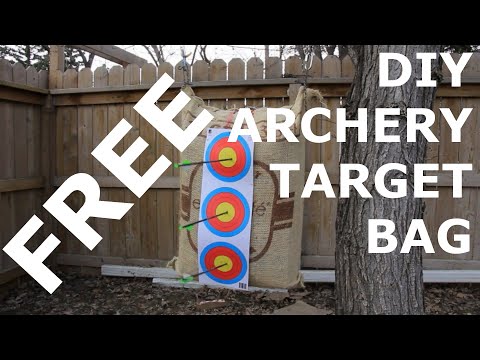 FREE DIY ARCHERY TARGET BAG | Live and Let Fly Archery