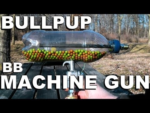 How to Make an Airsoft Machine Gun from a Soda Bottle