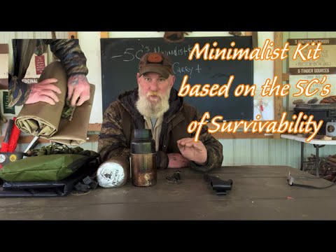Minimal Survival Kit based on the 5C’s Mentality