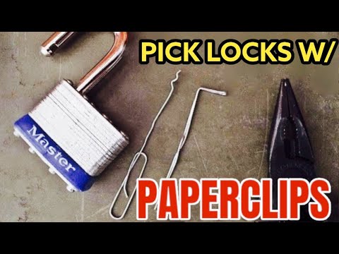 Pick Locks with Paperclips