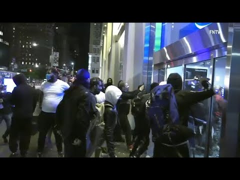 George Floyd protests: Fires set, windows smashed, stores looted in NYC after Day 4