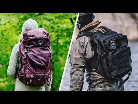 Tactical Vs. Hiking Backpack – What’s the Difference?