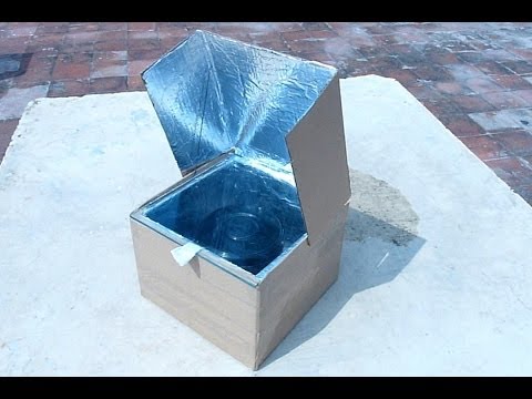 How to make a simple solar cooker to understand the use of solar energy