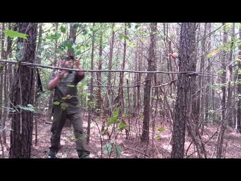 Bushcraft Deer Hunting Blind (Quick And Simple)