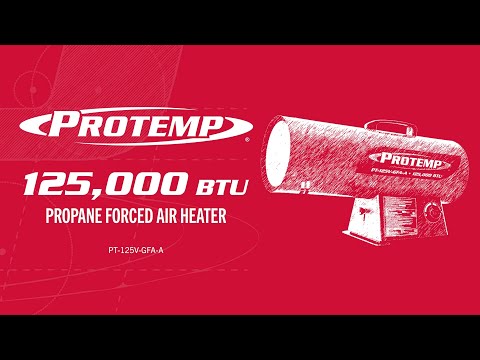 ProTemp® | 125,000 BTU Propane Forced Air Heater