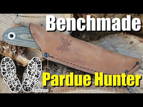 Benchmade Pardue Hunter Review &amp; Testing #KnifeThursday Ep. 24 | RevHiker