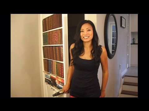 How to Build a Secret Bookcase Door - DIY