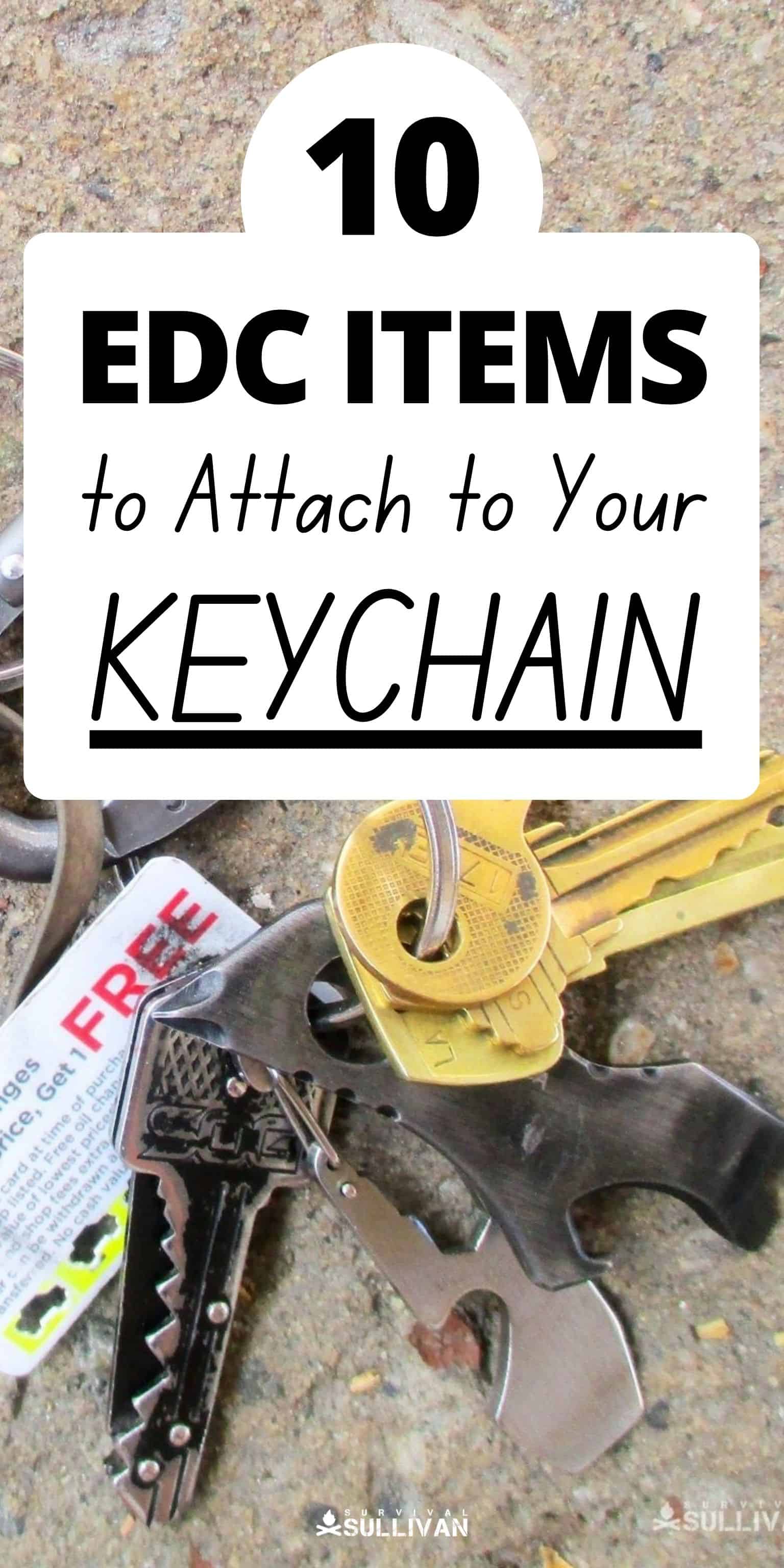 Preppers Keychains 10 Critical Keychain EDC Items to Always Carry
