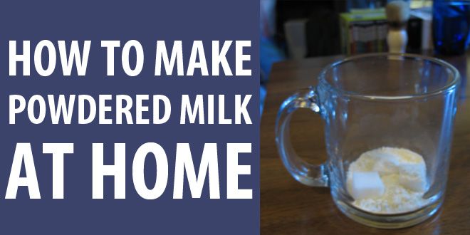 how to make powdered milk featured image