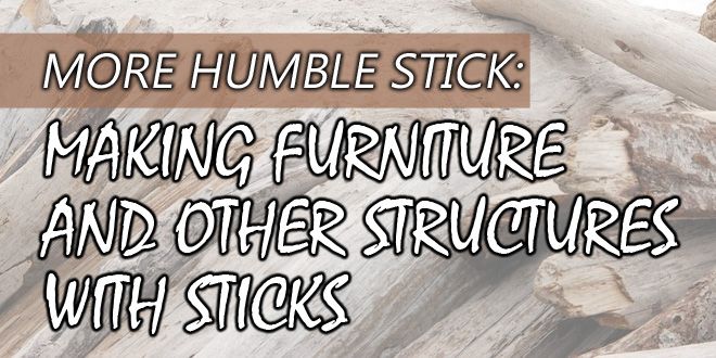 making furniture with sticks logo