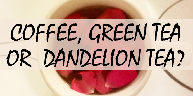 cofee green tea dandelion tea logo