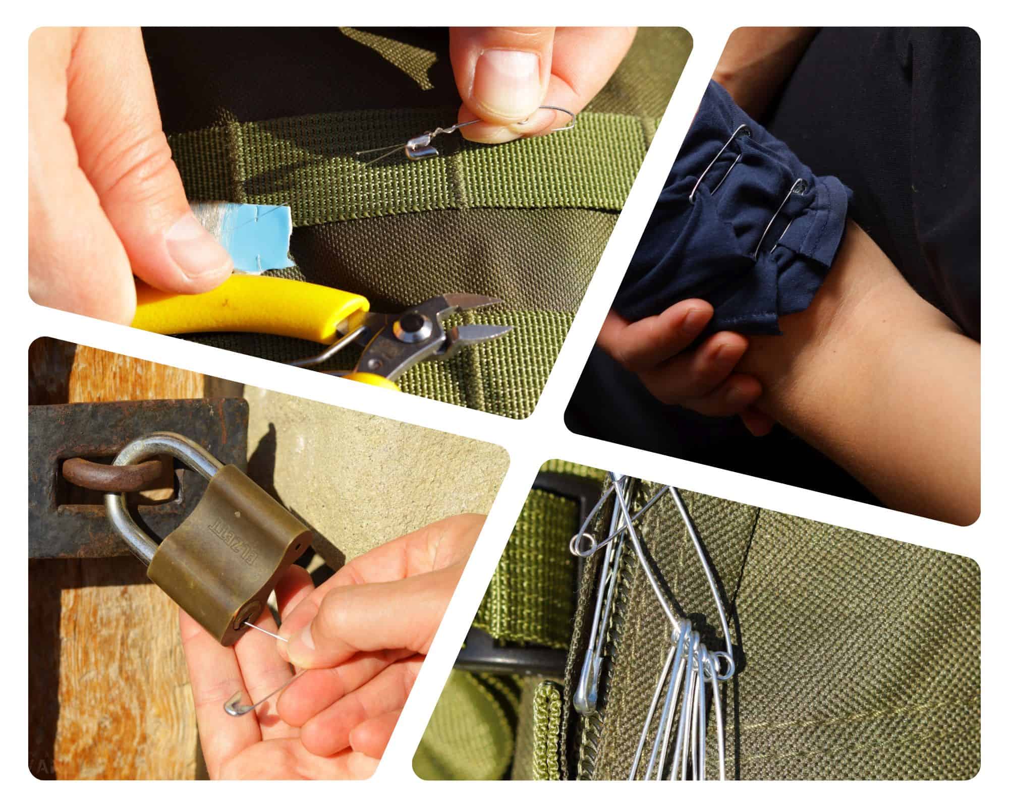 Safety Pin Uses