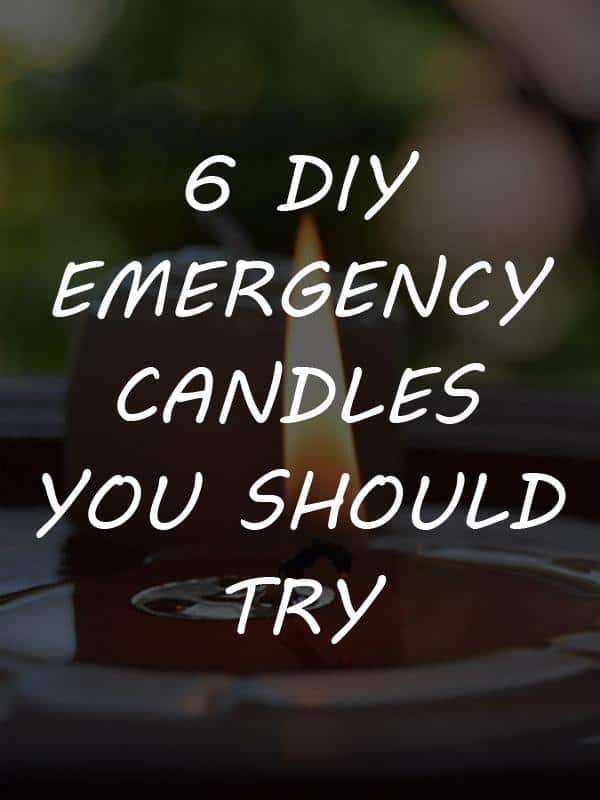 diy emergency candles pinterest
