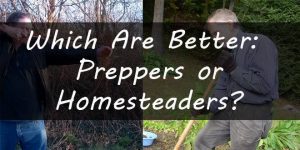 preppers vs homesteaders