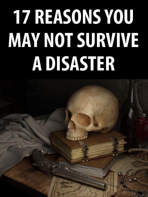 reasons you won't survive Pinterest image