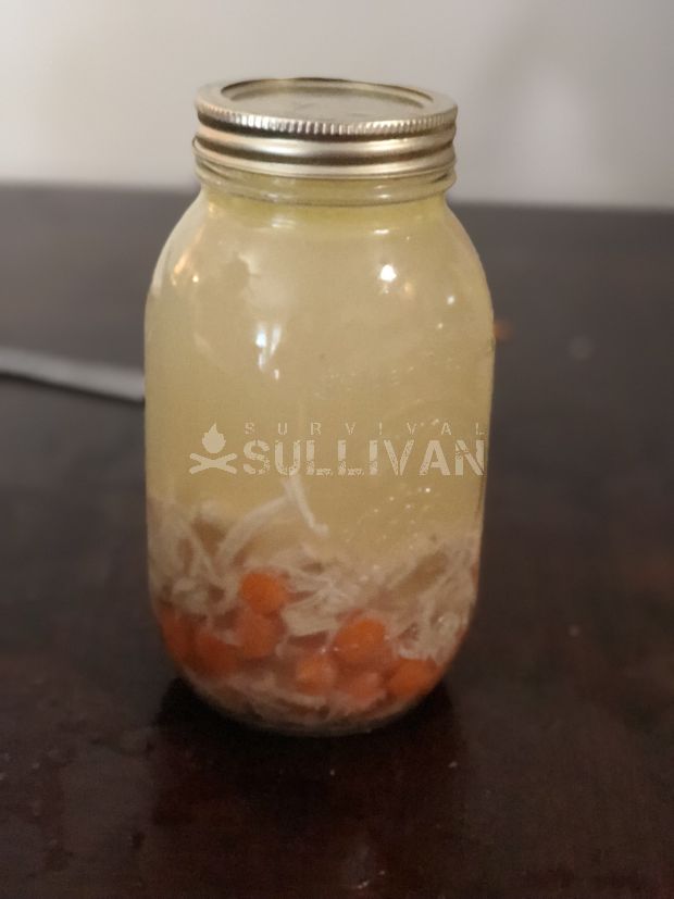 canned chicken soup