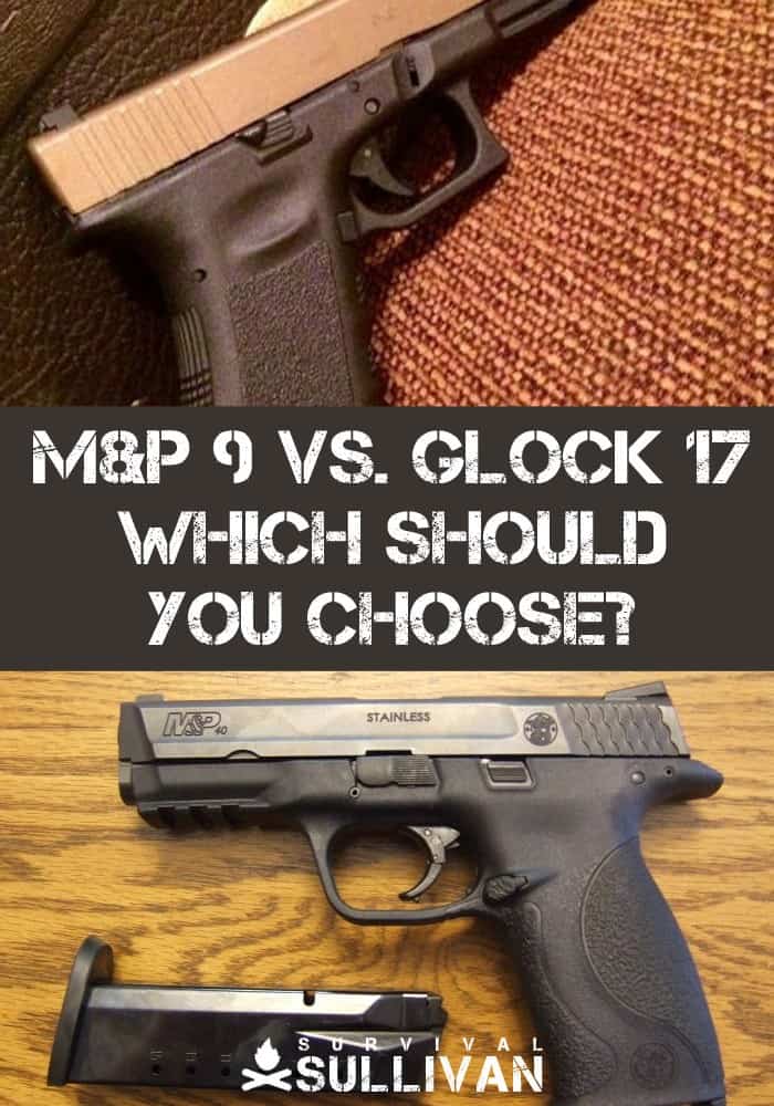 M&P9 vs Glock 17 Pinterest image