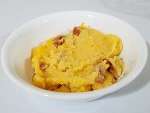 Cheesy Mashed Potatoes with Sausage