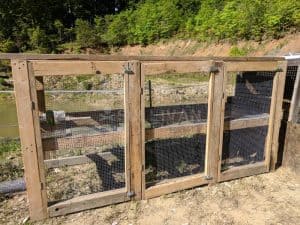 DIY survival chicken coop