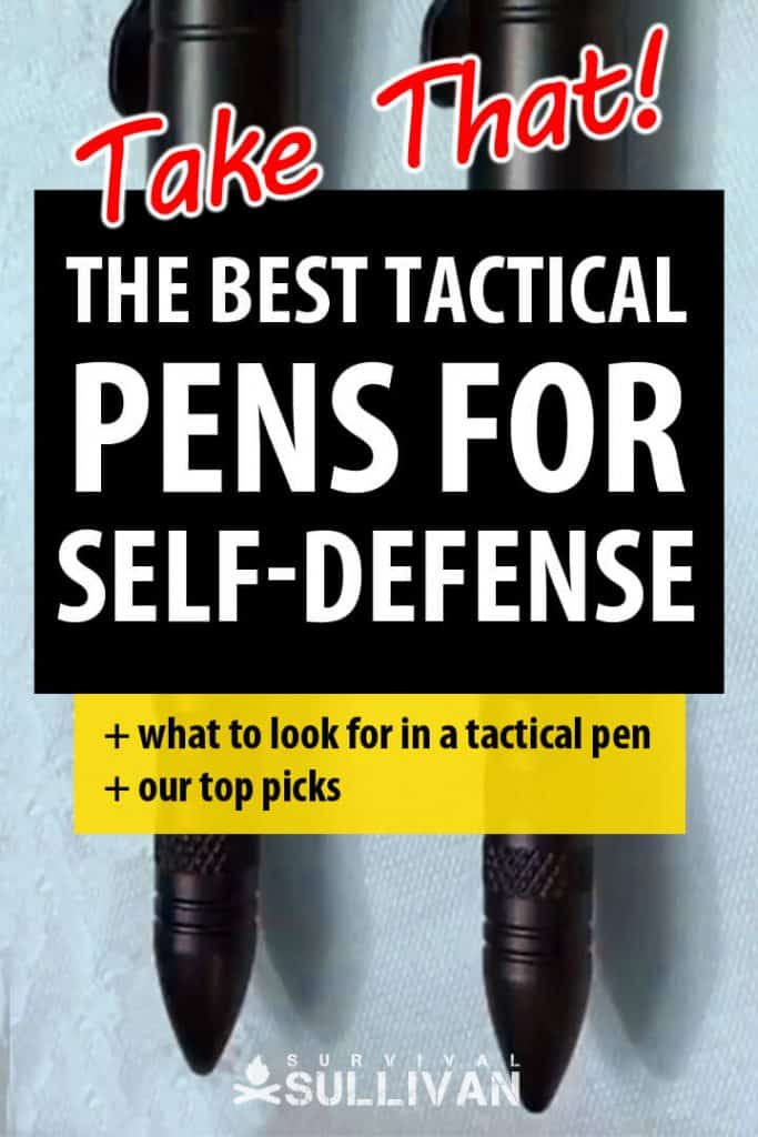best tactical pens Pinterest image