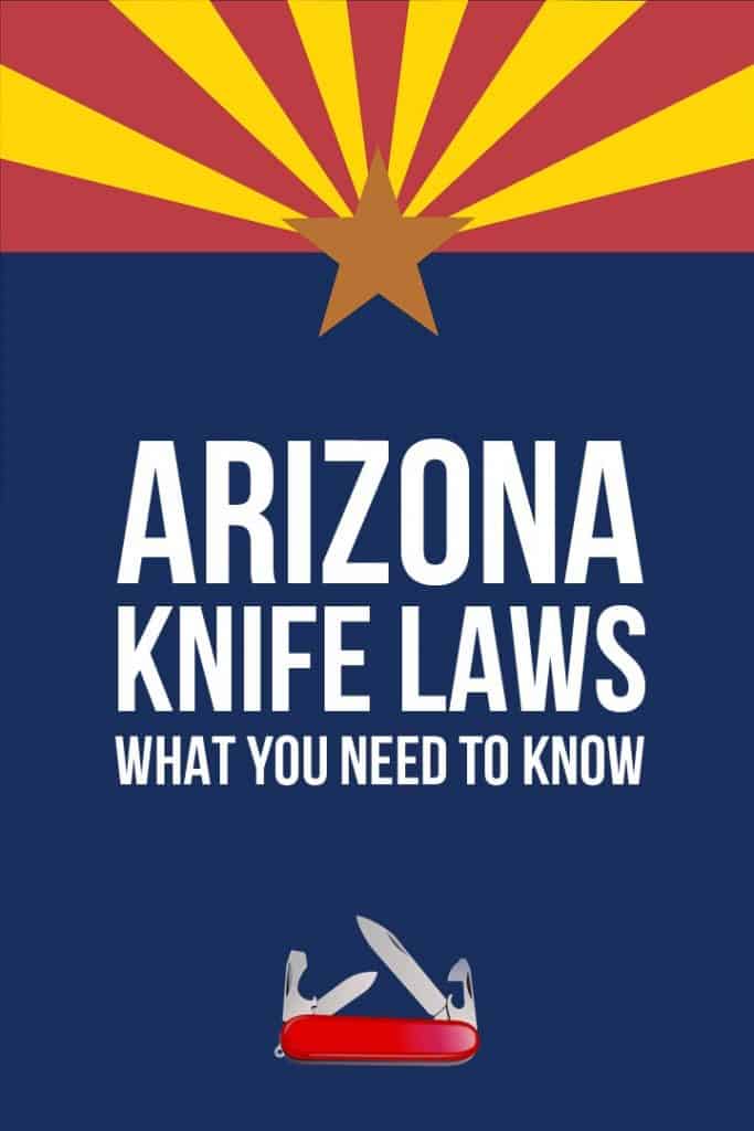 Arizona knife laws Pinterest image