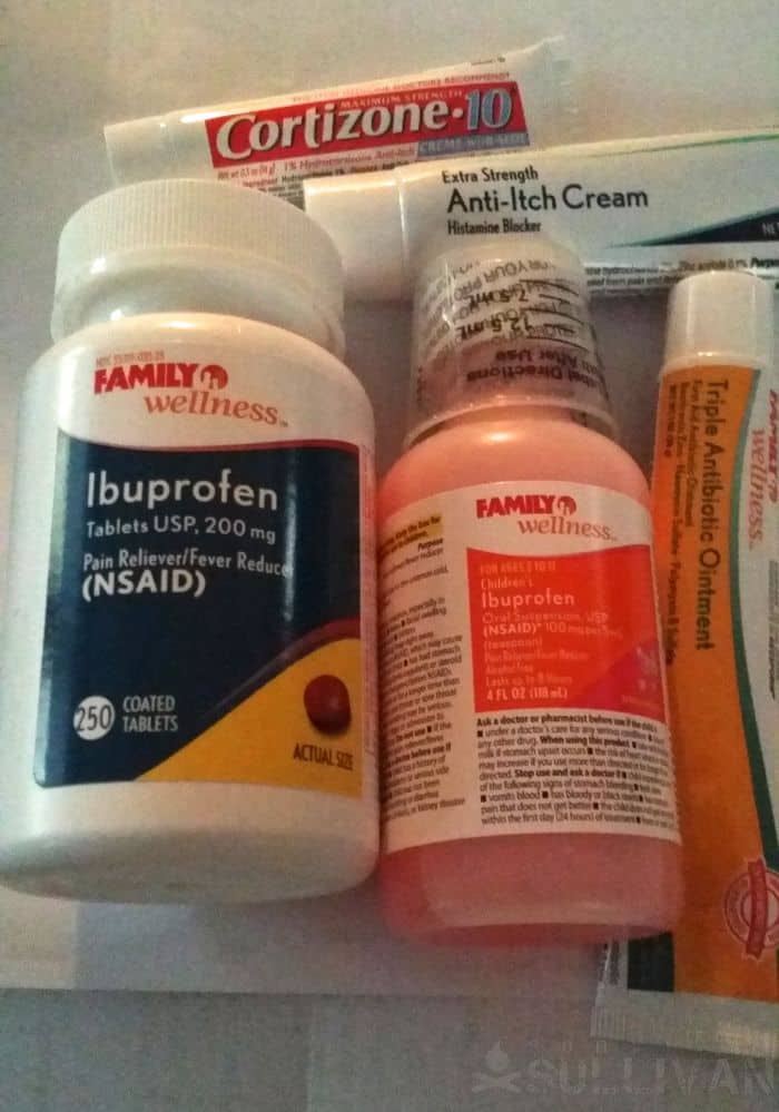 ibuprofen cortisone anti-itch cream