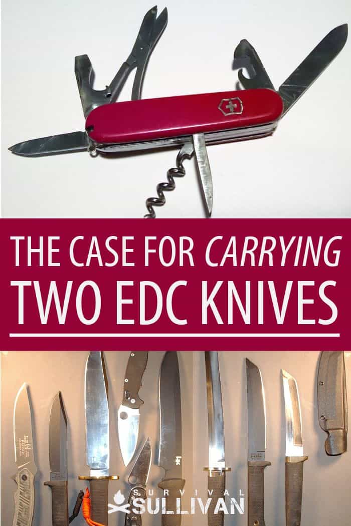 EDC knives pinterest image