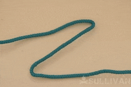 twisting constrictor knot animated