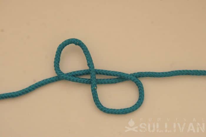 twisting constrictor knot step 4