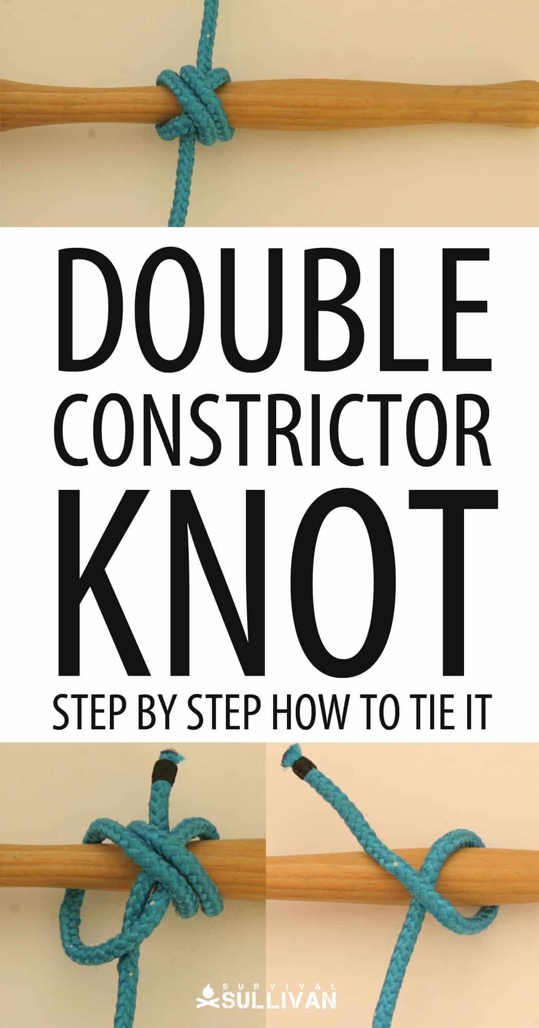 double constrictor knot pinterest image