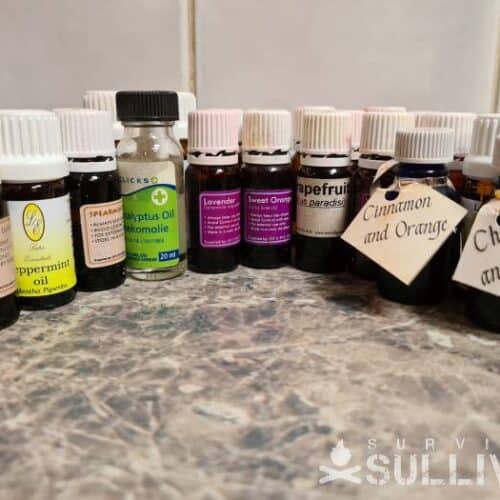 collection of essential oils