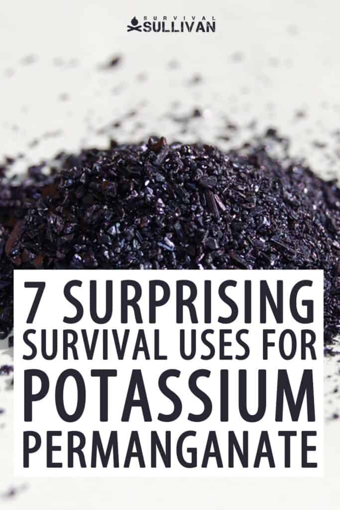 potassium permanganate Pinterest image