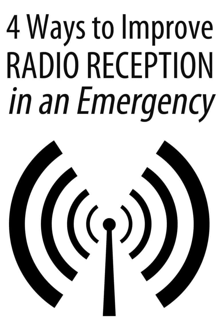radio reception improvement Pinterest image