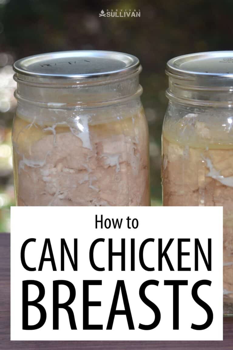 canned chicken Pinterest image