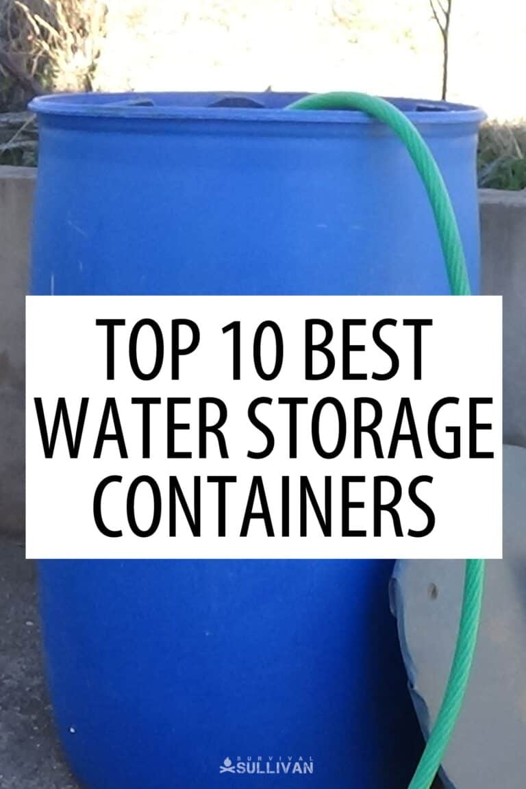 water storage Pinterest image