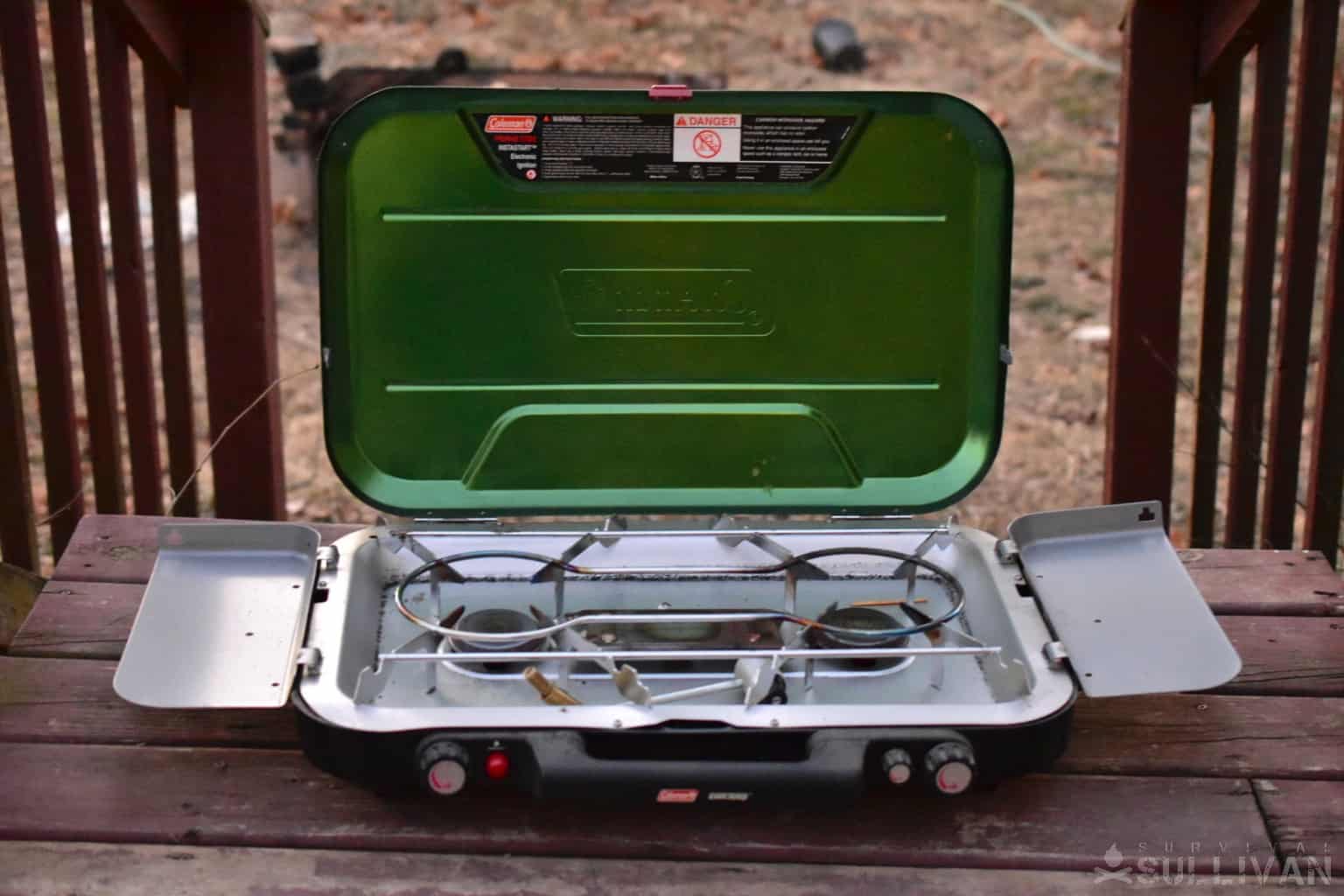 Portable Butane Gas Burner Stove 7000 BTU BBQ Outdoor Camp Camping Tailgating 