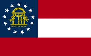 flag of the state of Georgia